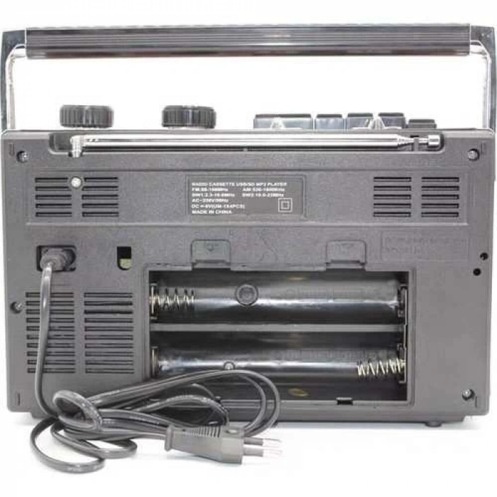 Polygold-Nostaljik Radyo Müzik Kutusu Şarjlı Bluetooth USB SD MP3 Pg 4410