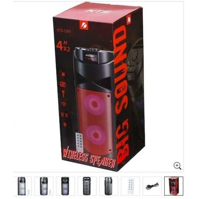 POLYGOLD USB/BT 2X10 Hoparlörü Ses Sistemi PG-1411 KTS-1091