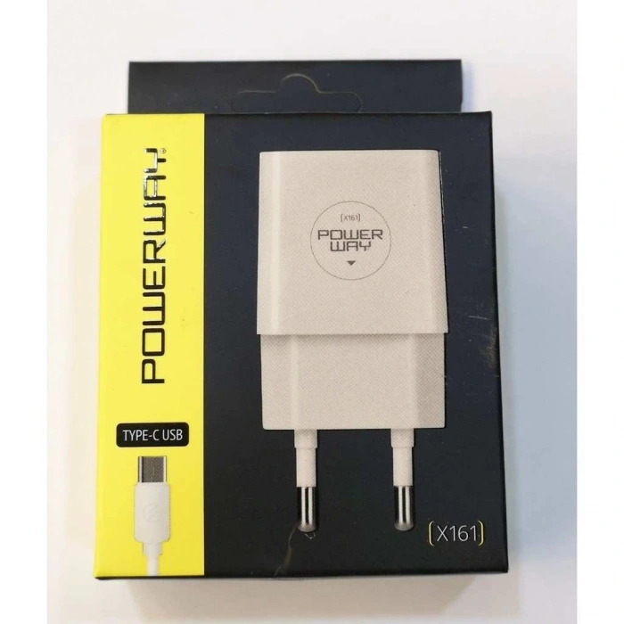 Powerway X-161 5 Volt 2 Amper Type C Şarj Aleti Type C Kablo
