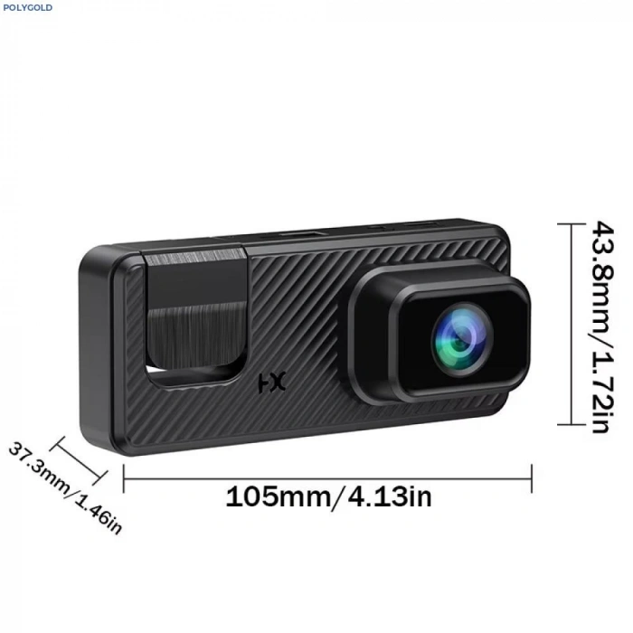 Q301 ÇİFT LENSLİ ARAÇ İÇİ DİKİZ GPS DASHCAM WIFI ARABA KAMERASI