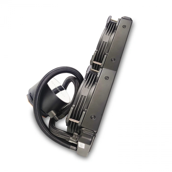 QUADRO QWCR-240B 240MM 2x12CM ARGB FAN INTEL UYUMLU SIVI SOGUTUCU SIYAH