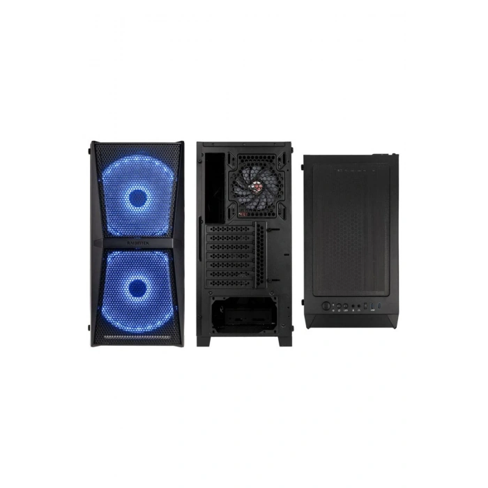 RAIJINTEK SILENOS MS PRO 2x20CM FAN USB3.0 ATX SIYAH KASA (RJ-0R20B00205-SOHO)