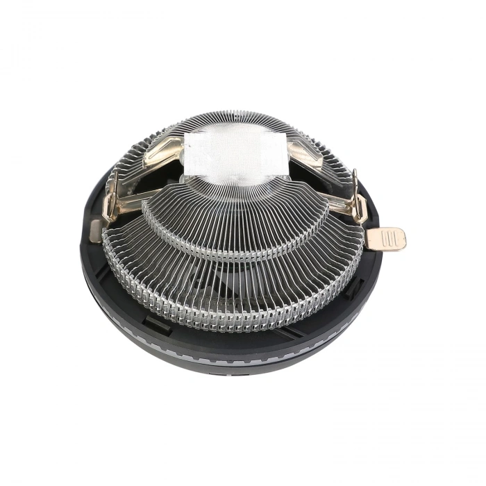 Rainbow Ufo İşlemci Fanı Intel AMD Uyumlu 3 PIN Hidrolik CPU RGB Fan