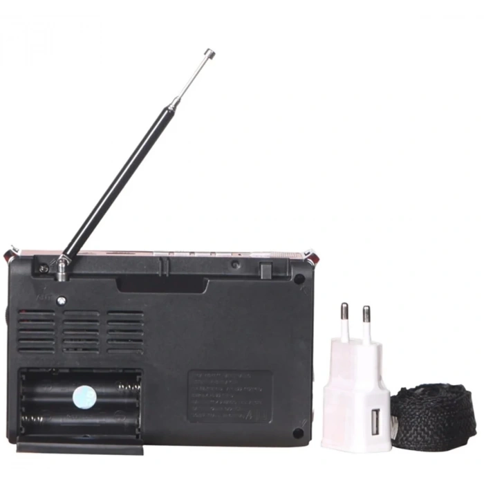 Rdl 4616 Bt Bluetooth,wireless Müzik Kutusu, Radyo, Usb, Aux,jack,tf,ışıldak Led Lamba Kırmızı