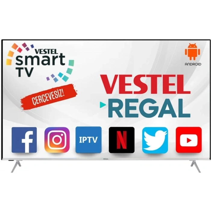 Regal 50RH0LU 50 127 Ekran Uydu Alıcılı 4K Ultra HD Smart LED TV