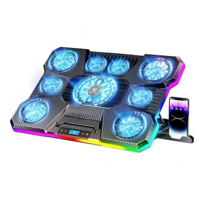 RGB 9 Rgb Fanlı Notebook Soğutucu Stand