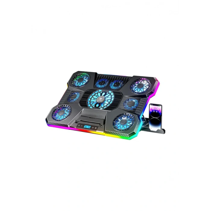 RGB 9 Rgb Fanlı Notebook Soğutucu Stand