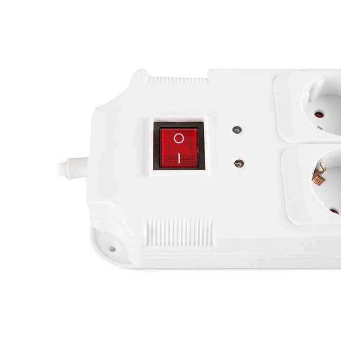 S-link SPG77-6-15 1.5m 6li Akım Korumalı Beyaz Priz