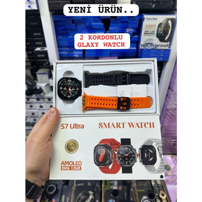 S7 ULTRA ÇİFT KORDON AKILLI SAAT