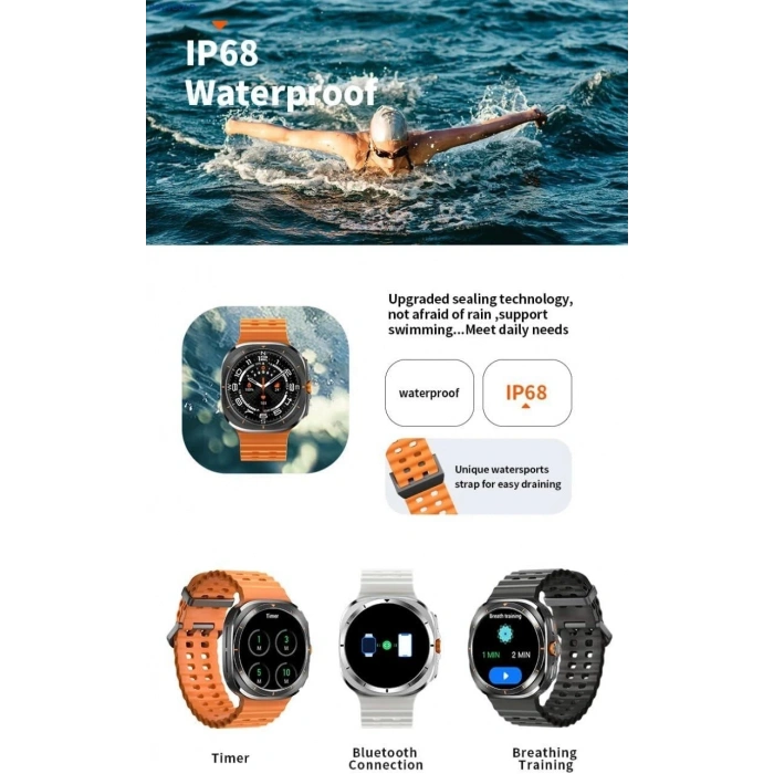 S7 ULTRA ÇİFT KORDON AKILLI SAAT