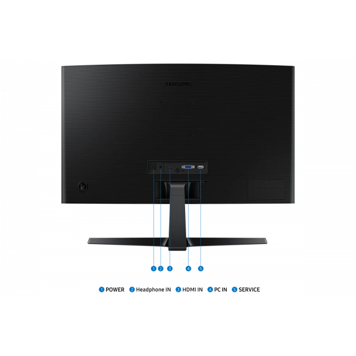 Samsung Essentıal S3 LS24D366GAUXUF 24 FHDVA 100hz Siyah Monitör