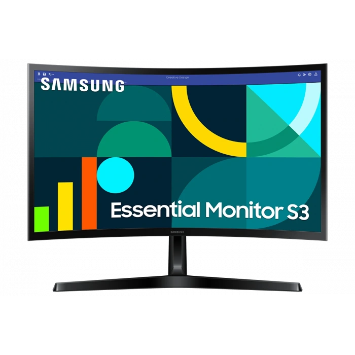Samsung Essentıal S3 LS24D366GAUXUF 24 FHDVA 100hz Siyah Monitör