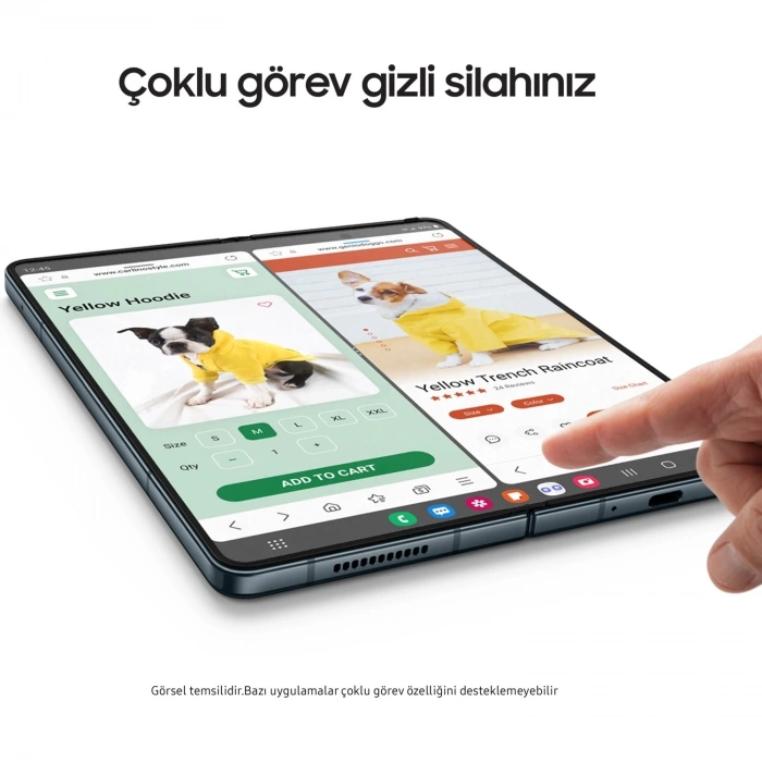 Samsung Galaxy Z Fold4 512 GB 12 GB Ram (Samsung Türkiye Garantili)