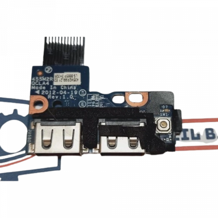 Samsung NP350E7C-S01TR Power Button Flex Usb Jack