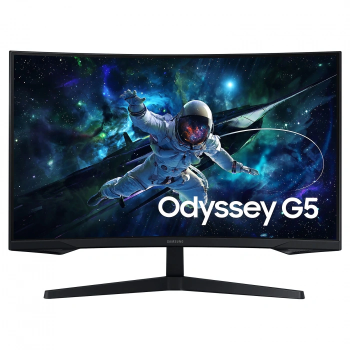 SAMSUNG ODYSSEY G5 S27CG552EU 27 INCH 2K 165HZ 1MS CURVED MONITOR