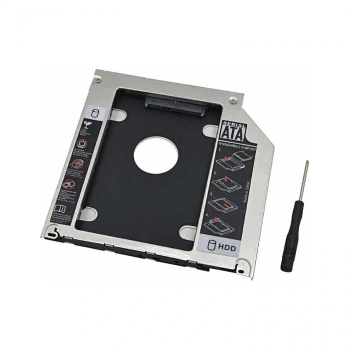 Sata 9.5 Mm Ssd Harddisk Kutusu Kızak