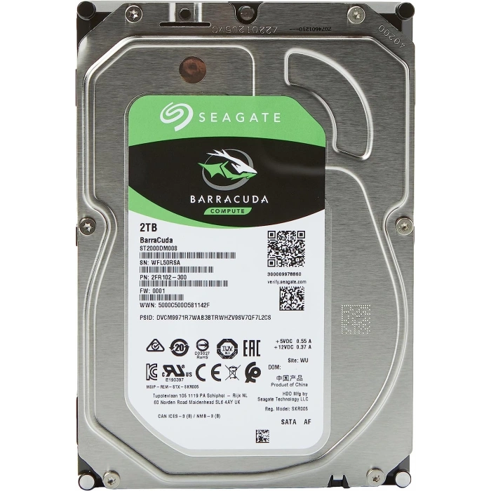 SEAGATE 2TB BARRACUDA HARDDİSK