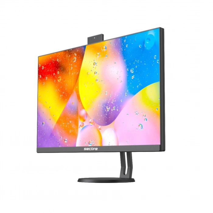 Seclife HBA-D6742B I5-12400 8GB 512GB SSD 27 Dos Siyah AIO Pc