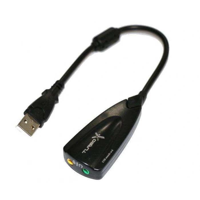 SES KARTI TURBOX 5HV2 7.1 KANAL SURROUND USB2.0 EXTERNAL SES KARTI