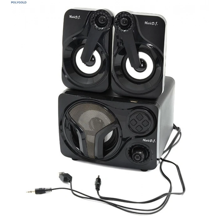 SP60 2+1 USB Sd Fm Karaoke ve Bluetooth Ses Sistemi 12W