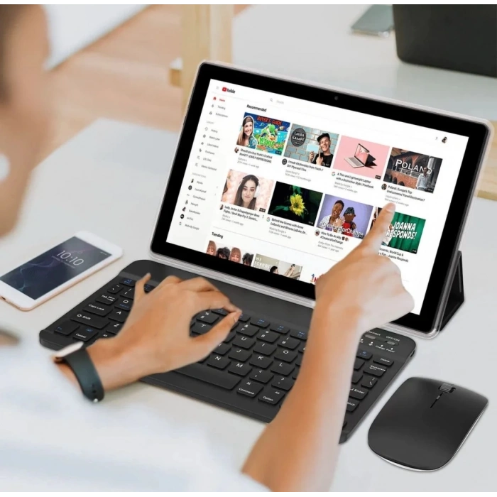 Sprange M10 PLUS IPS Ekran 10.1inç 4 Çekirdekli 4GB Ram 128GB Dahili Hafıza PC Tablet