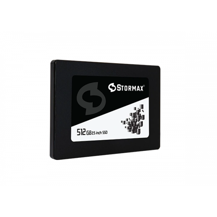 STORMAX BLACK 512 GB 2.5 SATA3 SSD 550/530 (SMX-SSD30BLCK/512G)