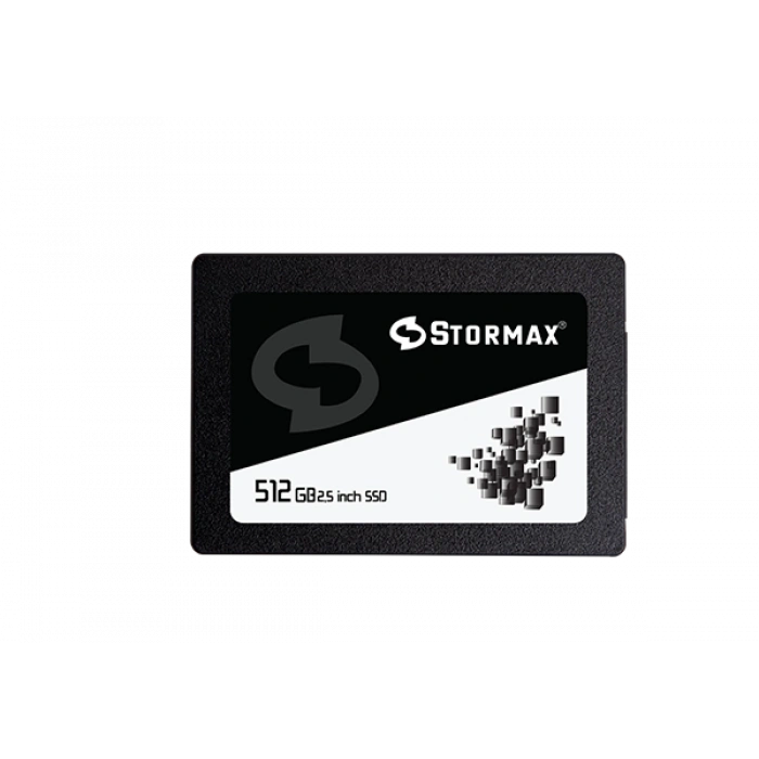 STORMAX BLACK 512 GB 2.5 SATA3 SSD 550/530 (SMX-SSD30BLCK/512G)