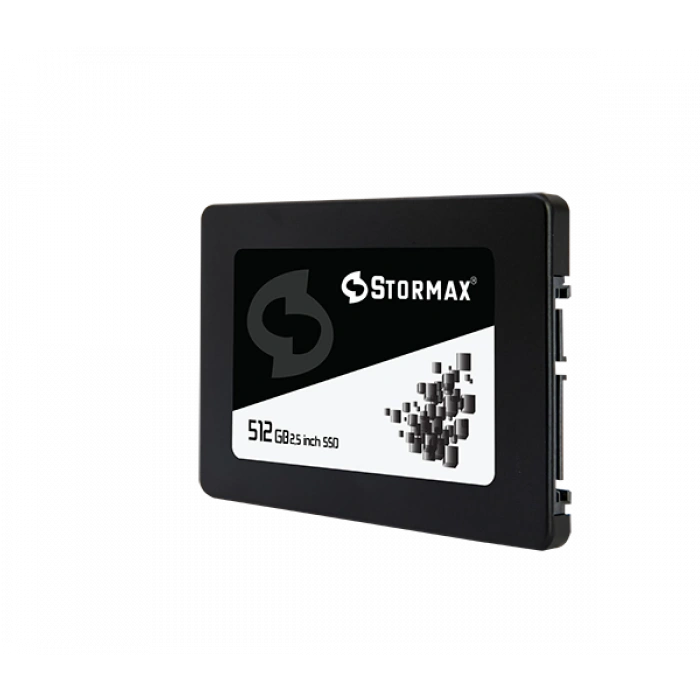 STORMAX BLACK 512 GB 2.5 SATA3 SSD 550/530 (SMX-SSD30BLCK/512G)