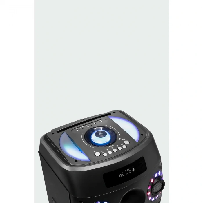 Subzero WR170 12x2 100W 2 Kablosuz Mikrofonlu Kumandalı Baloncuk Çıkartan RGB Bluetooth/Usb/Sd Müzik Kutusu
