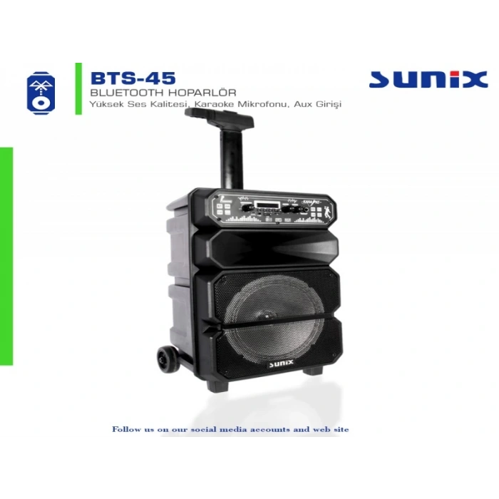 Sunix BTS-45 Bluetooth Hoparlör