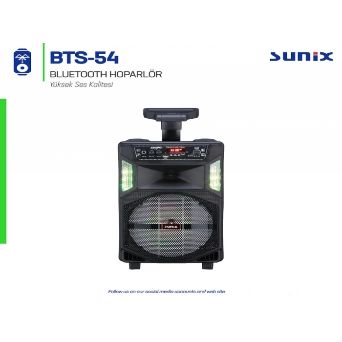 Sunix BTS-54 Bluetooth Hoparlör