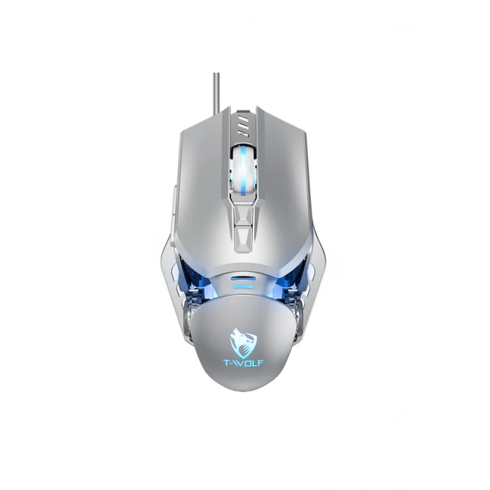 T-Wolf G530 Kablolu Oyuncu Mouse 7 Düğmeli 1200-6400 Ayarlanabilir Dpı