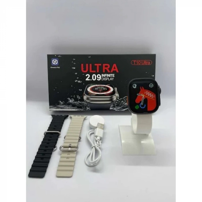 T10 Ultra 2.09 İnfinite Display Bluetooth 49mm Akıllı Saat