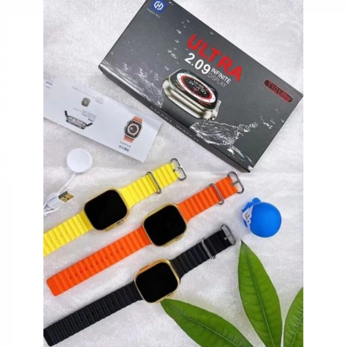 T10 Ultra 2.09 İnfinite Display Bluetooth 49mm Akıllı Saat