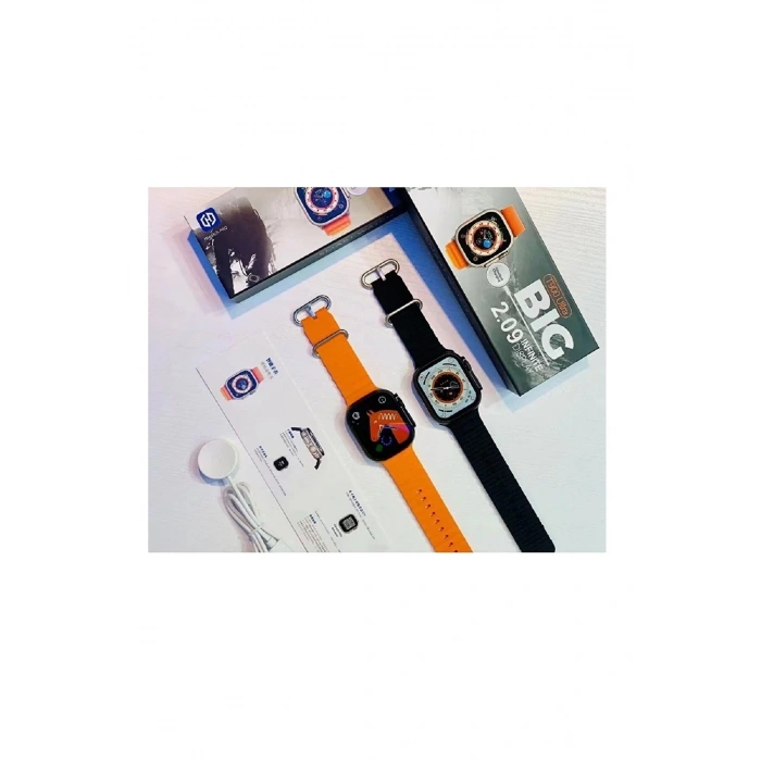 T900 Ultra 49 Mm Kasalı Smart Watch 8 Ultra 2.09 Ekranlı Akıllı Saat Konuşma Özellikli