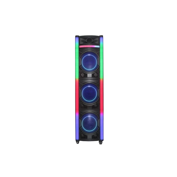 Taşınabilir Tekerli Dev Boy 10X3 İnç 1.47 Cm Super Bass Woofer Bluetooth Hoparlör Hp-920