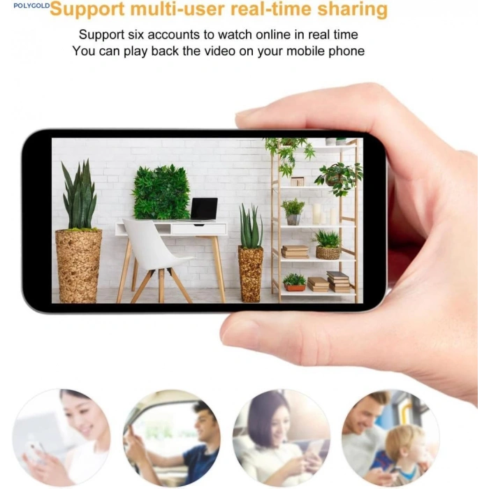 TEK ANTENLİ HD WİFİ İP KAMERA LF-Y13