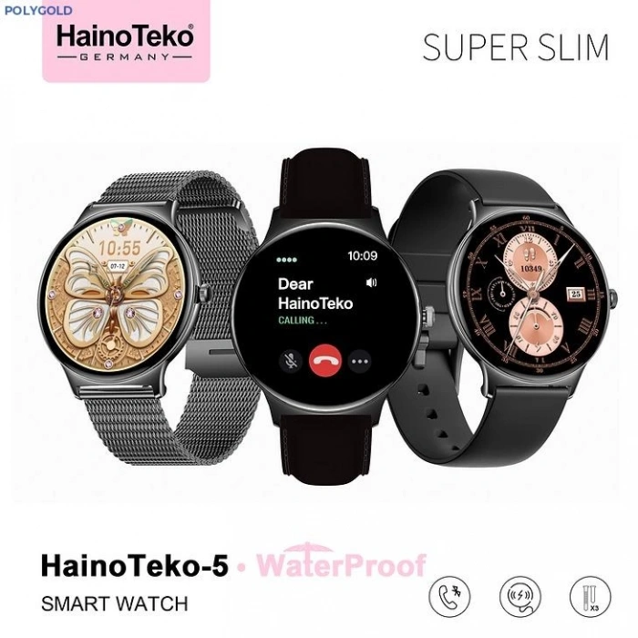 TEKO-5 HAİNOTEKO KADIN AKILLI SAATİ 3 KORDON