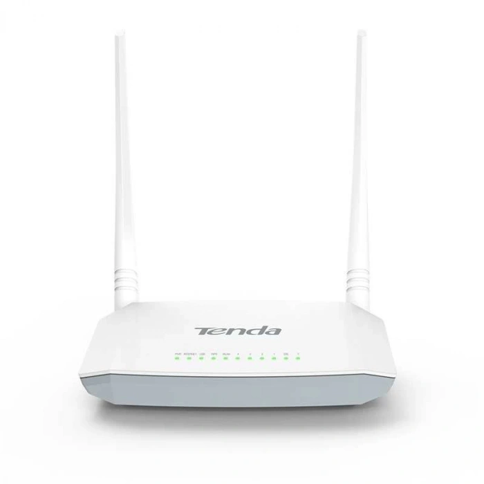 Tenda D301V2 4 Port Wifi N 300 Mbps Adsl2 Usb Modem