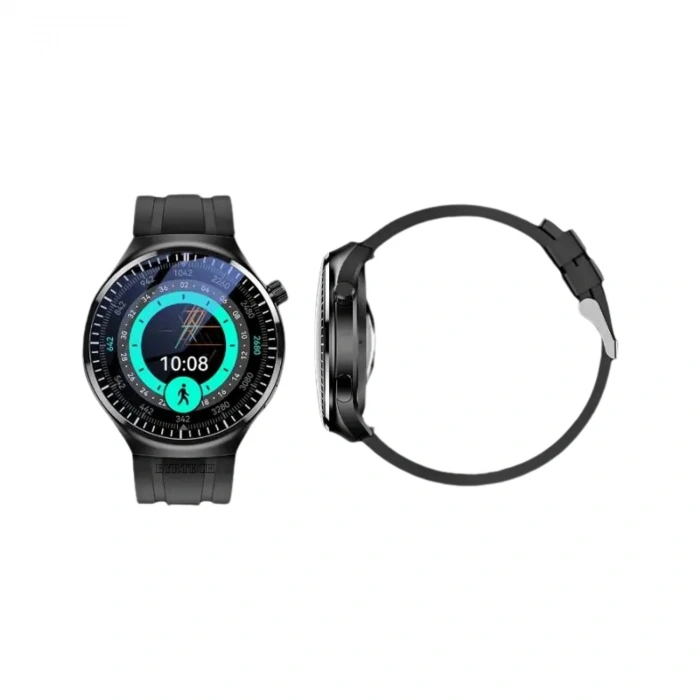 TF3 PRO Çift Kordon Yuvarlak Kasa Akıllı Saat