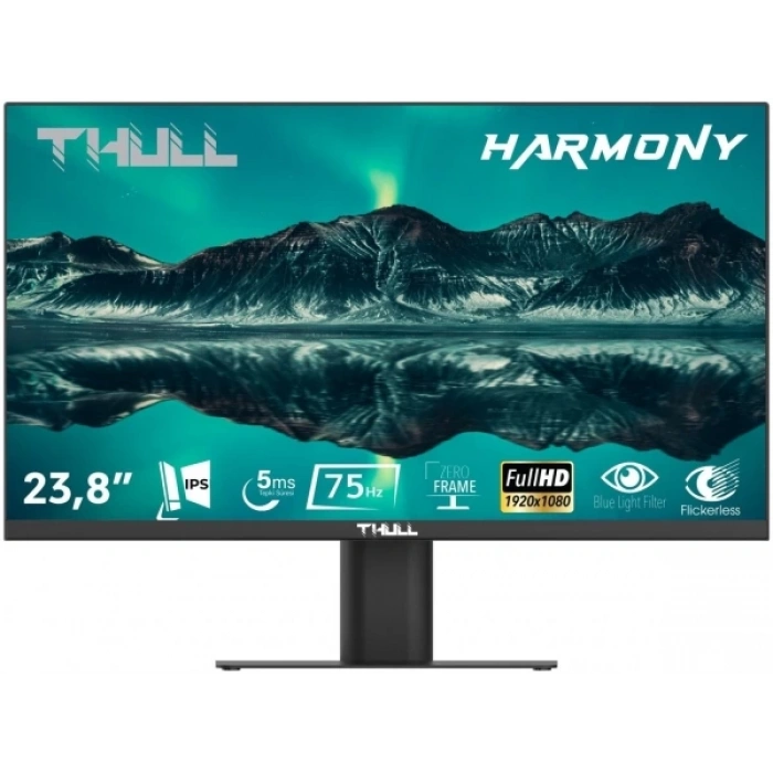 THULL 23.8 HARMONY TH-HMY238F 1920x1080 5MS 75Hz IPS HDMI/VGA +VESA