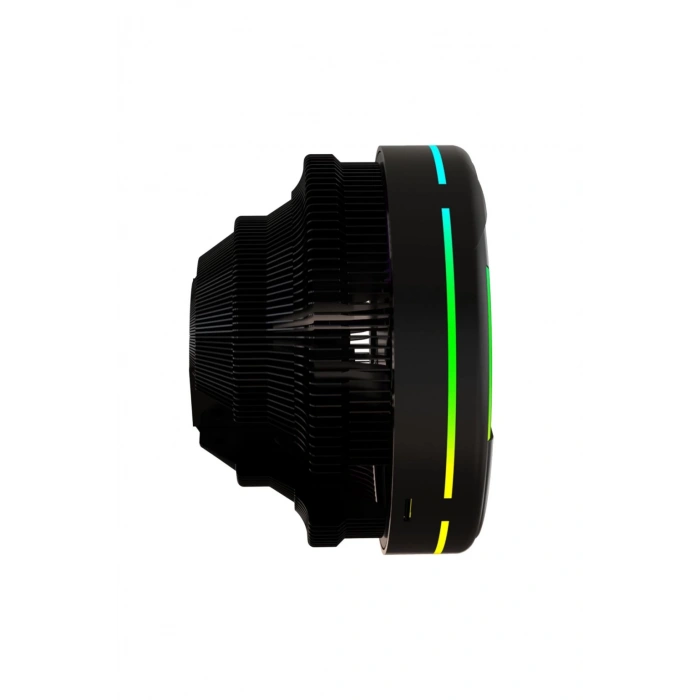 Tornado Rainbow 17 Modlu Ufo CPU İşlemci Fanı Intel AMD Uyumlu 130x130x95mm CPU Fan