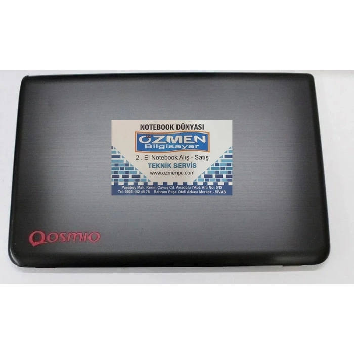 Toshıba Qosmıo X70-B-117 Orijinal Lcd Cover Arka Kapak