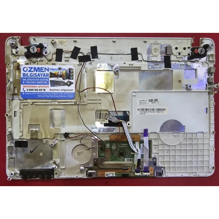 Toshiba Satellite L735-138 Klavye Kasası+Klavye