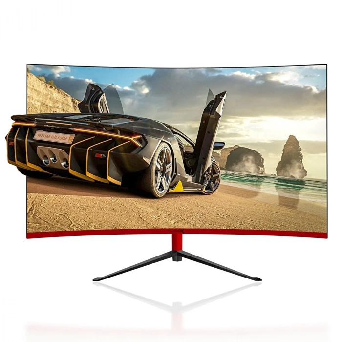 Turbox Trustier MT-L238CFHD 23.8 75 Hz 2 ms VGA HDMI 1920 x 1080 R1800 Curved Frameless LED Monitör