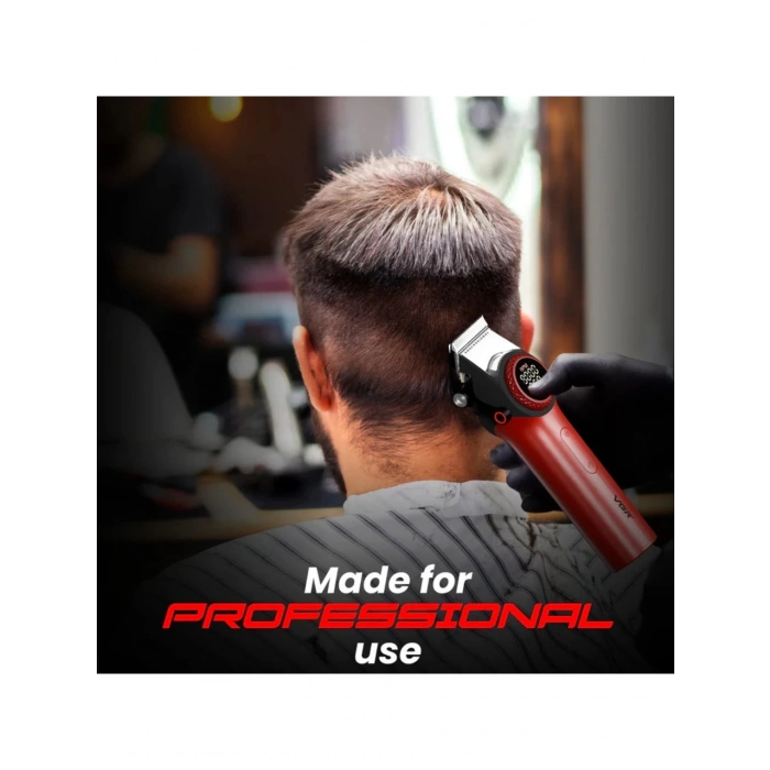 Vgr 001 Profesyonel Karbon Çelik Bıçak Saç Kesme Makinesi 9000RPM, LED Ekran