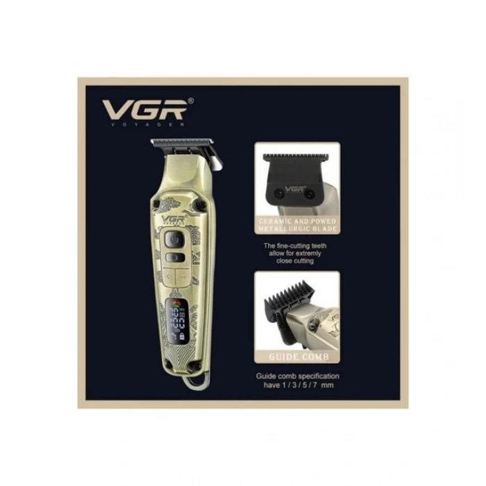 VGR V-642 Profesyonel Saç Sakal Ense Elektrikli Tıraş Makinesi Seti