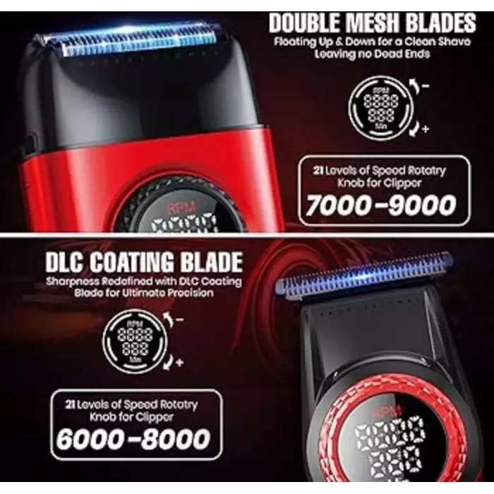 Vgr V-977 & V-377 Profesyonel Saç, Sakal ve Günlük Tıraş Seti