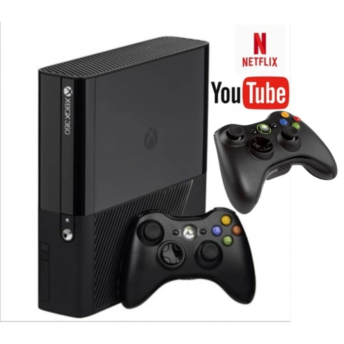 Xbox 360 E 500 Gb Oyun Konsolu +2 Kol