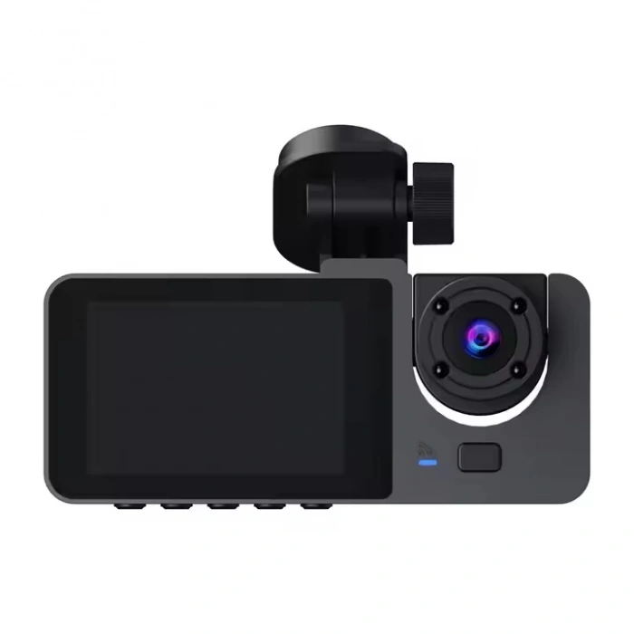 Y15 ÜÇ LENSLİ ARAÇ İÇİ DİKİZ GPS DASHCAM WIFI ARABA KAMERASI